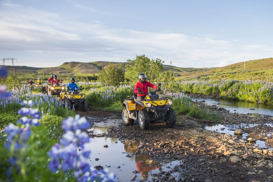 Golden Circle and ATV: Full-Day Combo Tour from Reykjavík - Gullfoss Waterfall: The 32-Meter Drop and the Canyon Feeling
