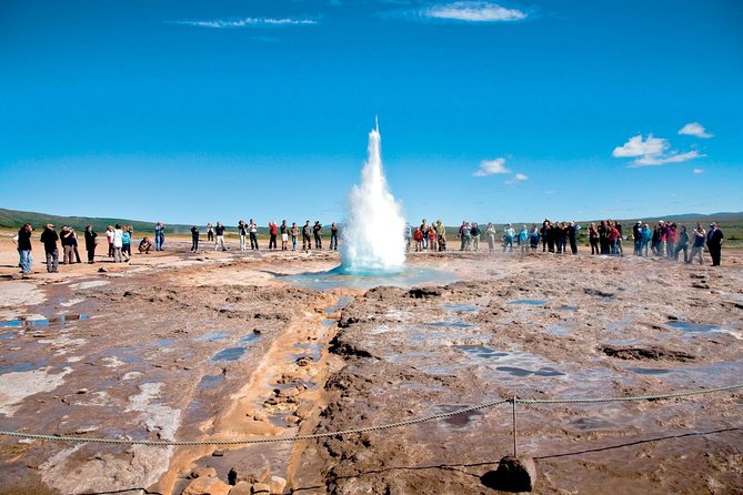 Golden Circle and Glacier Snowmobiling Day Trip from Reykjavik - Gullfoss: the waterfall stop that works as a breather