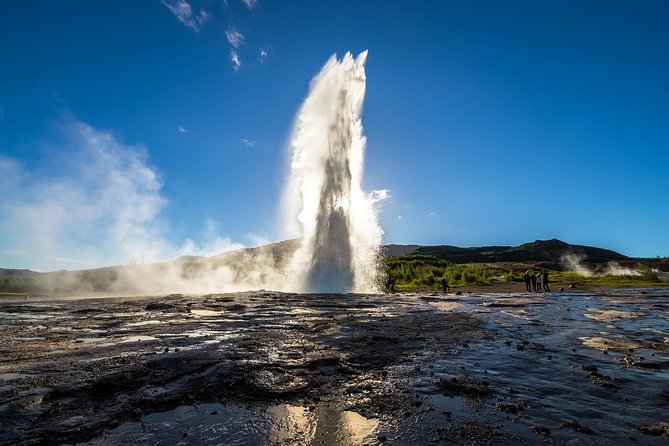 Golden Circle and Sky Lagoon Geothermal Spa Tour from Reykjavik - Geysir geothermal area and Strokkur, catching eruptions without hunting