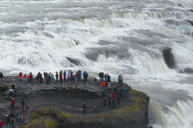 Golden Circle Classic Tour with Secret Lagoon Relaxation - Gullfoss: Your Best Photo Edge for Glacier-Fed Power