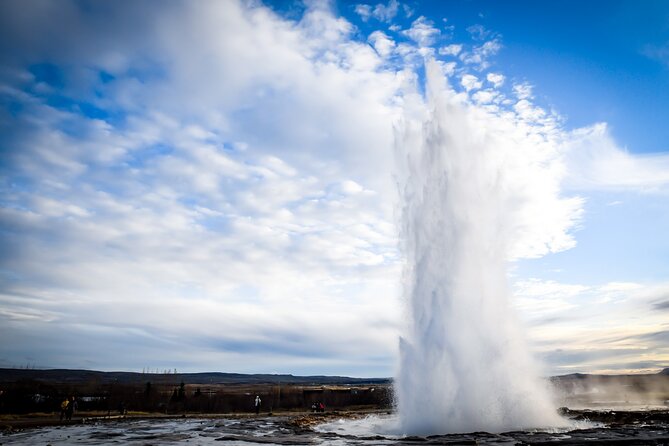 Golden Circle, Secret Lagoon & Friðheimar (Small Group) - Stop 3: Gullfoss Falls, the Golden Waterfall with real punch
