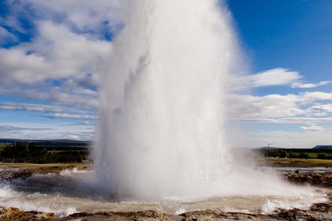 Golden Circle & South Coast Tour - Gullfoss: the Golden Falls, split into two drops and a crevasse