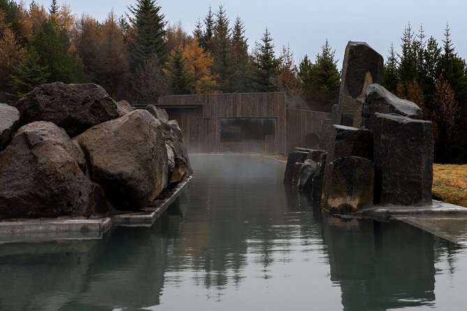 Golden Circle Tour with Laugarás Lagoon Admission - Laugarás Lagoon spa time: warm pools, cold plunge, saunas, and a waterfall grotto