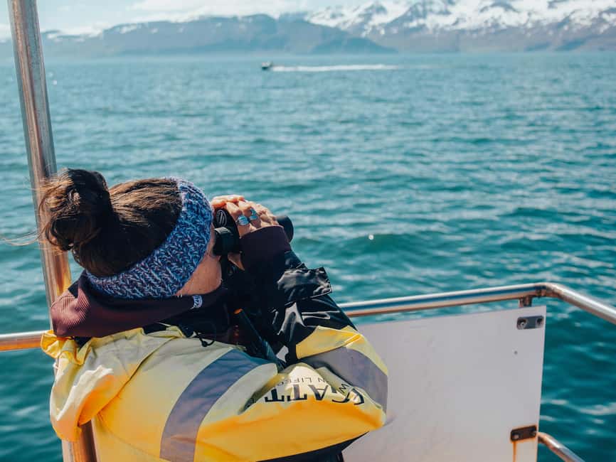 Húsavík: Whale Watching - Family Run with Indoor Seats - Comfort and safety: the warm suit system that actually works