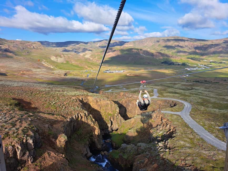 Hveragerdi: Mega Zipline Experience - Entering The Black Canyon: Why This Hveragerdi Zipline Works