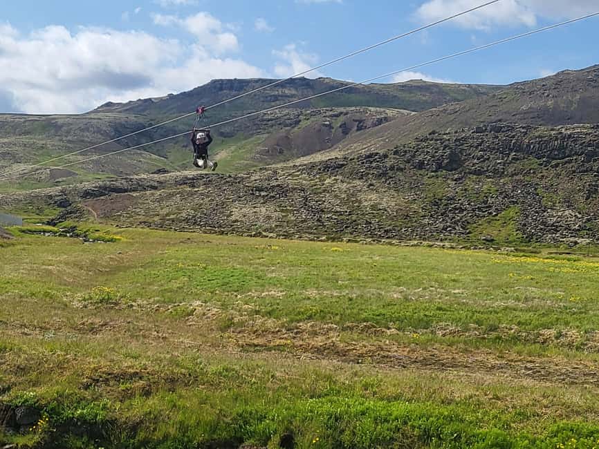 Hveragerdi: Mega Zipline Experience - Flying Over Svartagljúfur: Two Parallel Lines, Seated Harnesses, Real Speed