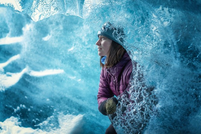 Ice Cave Captured - Professional Photos Included - From meeting point to blue ice caves in about 3 hours