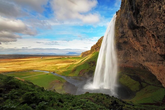 Ice Cave Katla, South Coast Waterfalls & Black Sand Beach Private - Skógafoss: One of Iceland’s Biggest Waterfalls and a Legend for the Strong