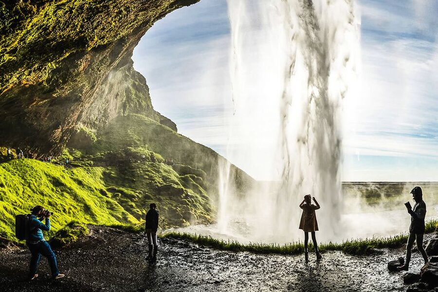 Iceland: Full-Day South Coast, Black Beach & Waterfalls Tour - Sólheimajökull pass-by: glacier views without the commitment