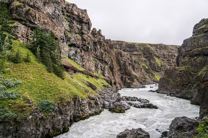Iceland’s Top Grade 4 Rafting - Drysuit, Canyon & Adrenaline - The East Glacial River Gorge experience: canyon walls and rapid rhythm