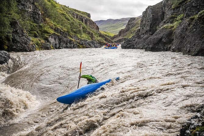 Iceland’s Top Grade 4 Rafting - Drysuit, Canyon & Adrenaline - Equipment included: why the drysuit is the main character