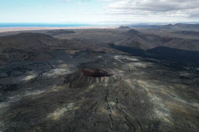 Iceland Volcanic Eruption Area Helicopter Tour from Reykjavík