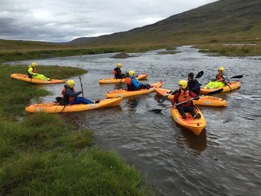 Icelandic Kayak Trip - Meeting Point at Bakkaflöt, Then Straight Into Gear