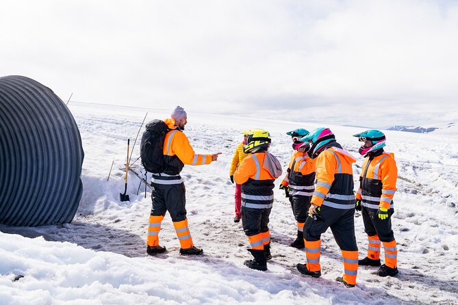 Into the Glacier Combo: Snowmobiling + Langjökull Ice Cave - The Ice Tunnel Tour: 1 Hour Inside the Glacier