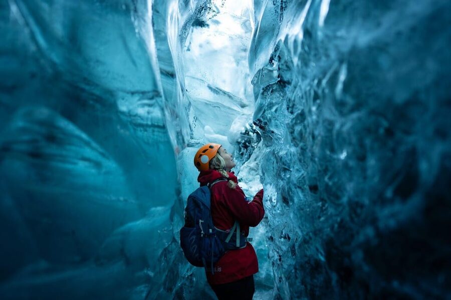 Jökulsárlón: Crystal Ice Cave Super Jeep Tour - Blue ice caves on Breiðamerkurjökull, the Vatnajökull outlet you came for