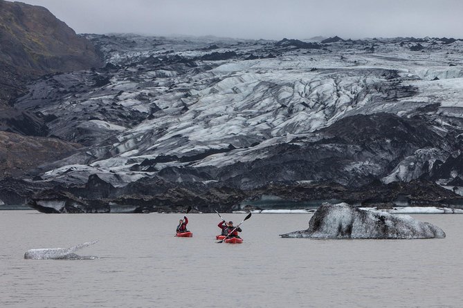 Kayaking on the Sólheimajökull Glacier Lagoon - Your Time on the Water: Quiet Icebergs and Close Glacier Views