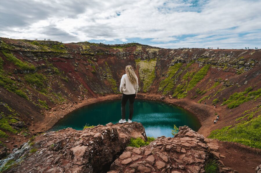 Kerið Volcanic Crater Admission Ticket - The Volcanic Story Behind the Shape: Not an Explosion, a Collapse