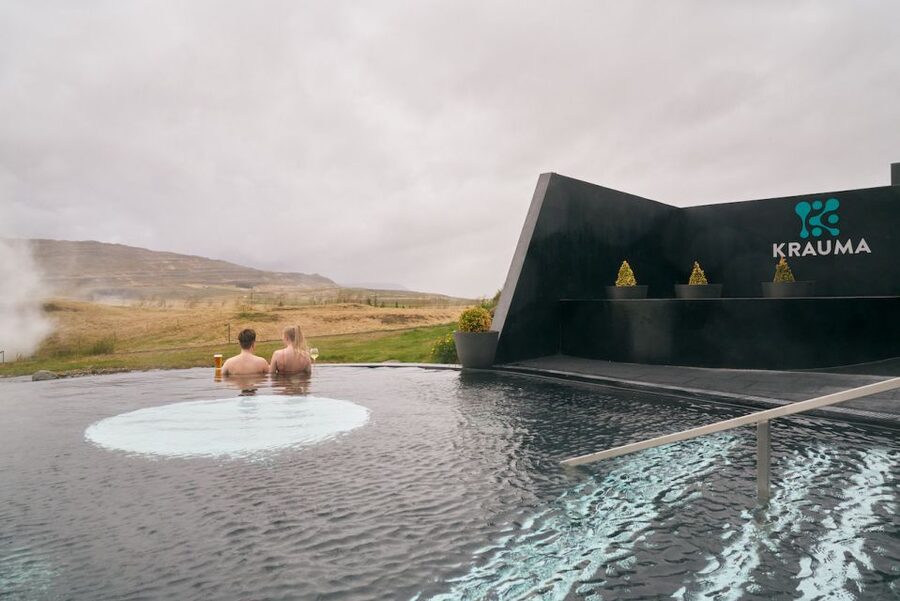 Krauma Geothermal Baths Entrance Ticket - Six pools outside: warm options, one cold reset