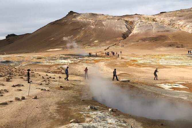 Lake Myvatn Day Tour and Godafoss Waterfall for Cruise Ships from Akureyri Port - The Dark Castle stops: Dimmuborgir’s lava formations