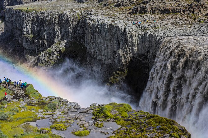 Lake Myvatn, Dettifoss and Goddafoss Waterfalls Day Tour from Akureyri - Namafjall Hverir: Mud Pools and Steam Vents That Smell Like Science