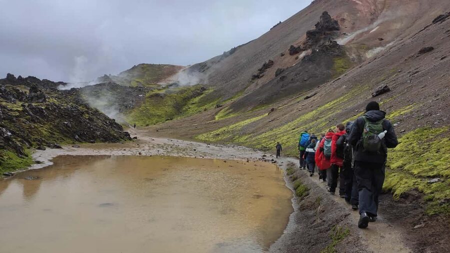 Landmannalaugar Hike and Hot Springs from Reykjavik & Hella - Getting to base camp by late morning