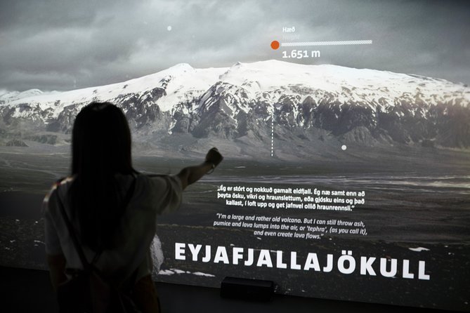 Lava Centre Interactive Volcano Exhibition - The Magma Plume Replica and Earthquake Simulator Moment