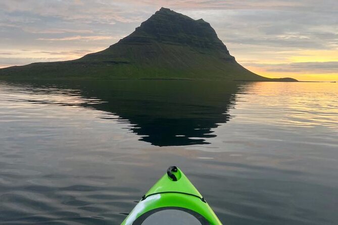 Midnight Sun Kayaking Adventure by Mt. Kirkjufell - Kirkjufell Views in Changing Weather, and the Real Role of Wind