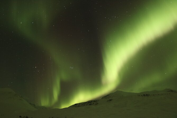 Northern Lights 4x4 Jeep/van Tour from Akureyri - When the aurora does not show up: free re-offer and weather-based outcomes