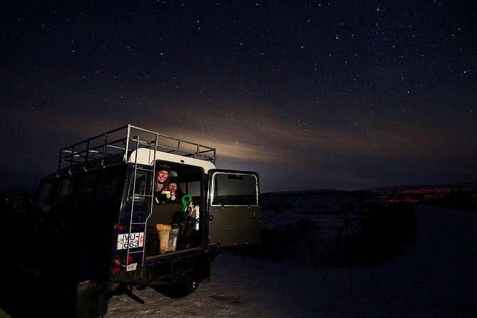 Northern Lights and Stargazing Small-Group Tour with Local Guide - Reykjavik Pickup and the Modified Superjeep Drive to the Dark