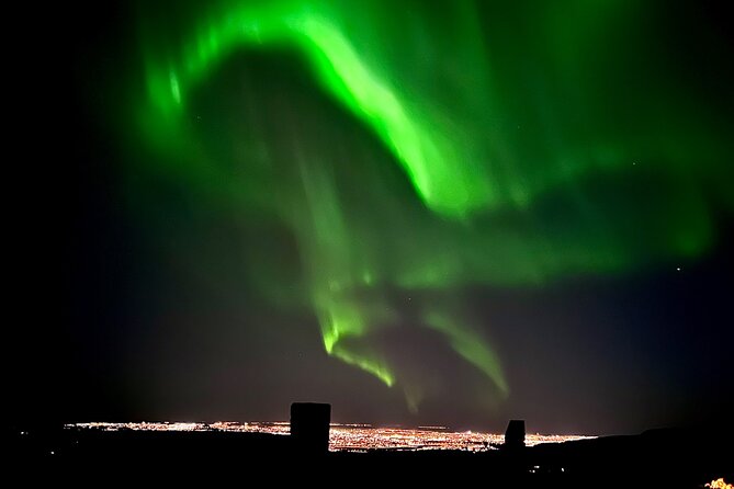 Northern Lights ATV Quad Adventure from Reykjavik - Following the Trail Toward Hafravatn Lake and Mount Hafrafell