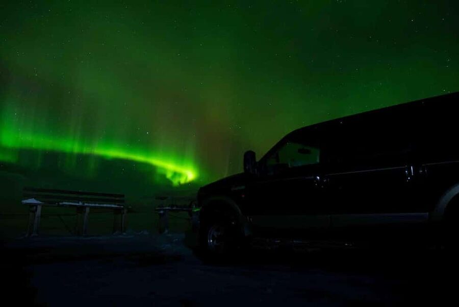 Northern Lights & Stargazing Jeep Tour - The 9:00 to 9:30 PM pickup, and how the 5-hour night flows