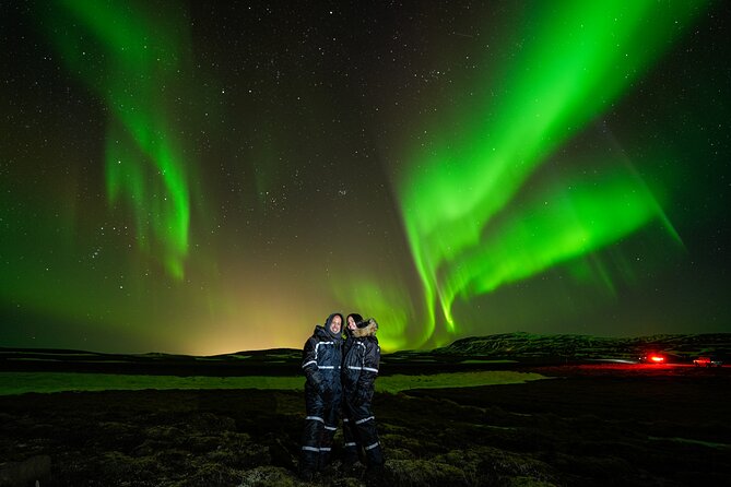 Northern Lights Tour with Photos, Snacks, Warm Snowsuits, Chairs - 8:00 pm Reykjavik timing and how the night is really planned