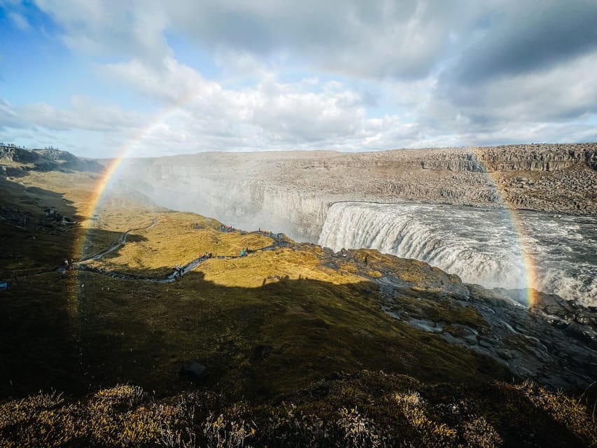 Port Akureyri: Godafoss Waterfall, Myvatn and Dettifoss - Hverir geothermal area: smoking fumaroles and boiling mud pots