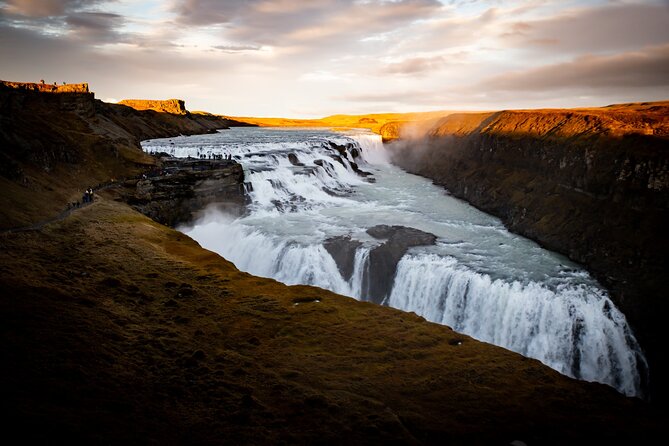 Private Full-Day Golden Circle Tour from Reykjavik - Stop 3: Gullfoss, the golden waterfall and summer flow power