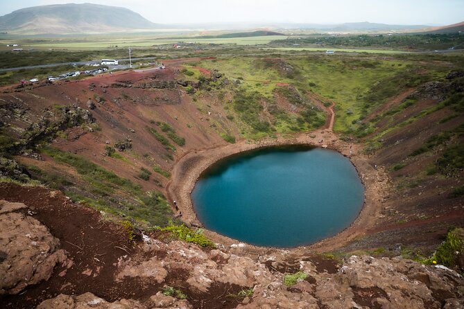 Private Full-Day Golden Circle Tour from Reykjavik - Stop 4: Kerið crater, the aquamarine lake in a volcanic caldera