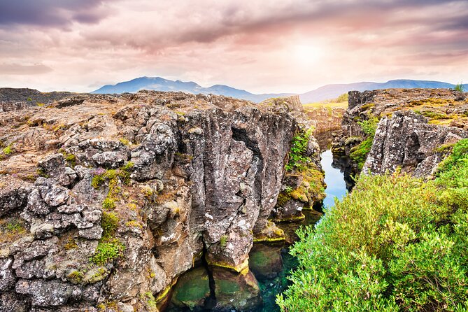 Private Golden Circle & Blue Lagoon tour - Thingvellir: Parliament Valley, tectonic plates, and a 50-minute hit