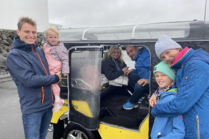 Private Reykjavík Tuk Tuk - City Highlights Tour - Laugarvegur at the end, the shopping and café strip feeling