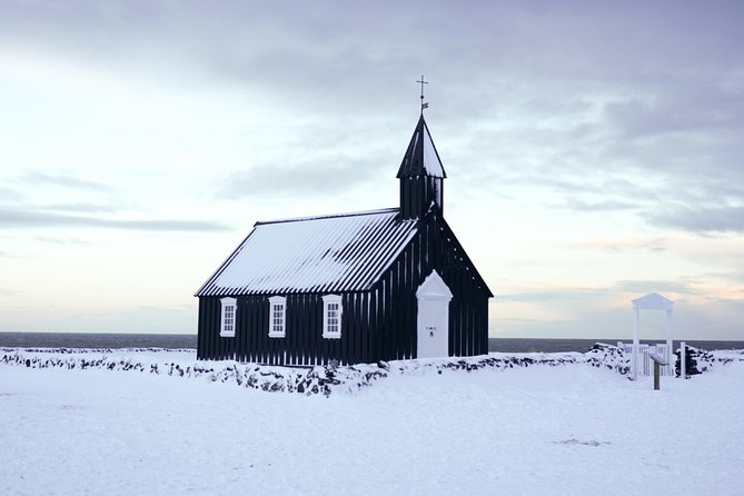 Private Snæfellsnes Peninsula and local Lunch - Stop 6: Budakirkja, the Old Black Church for Photographers