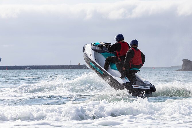 Puffin Jet ski tour in Reykjavík - What you’ll see at Viðey, Imagine Peace Tower, and Harpa
