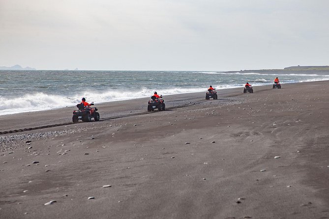 Quad Bike Tour on Black Lava Sands from Mýrdalur - ATV ride basics: two people per ATV, easy skill level, and the driver license rule
