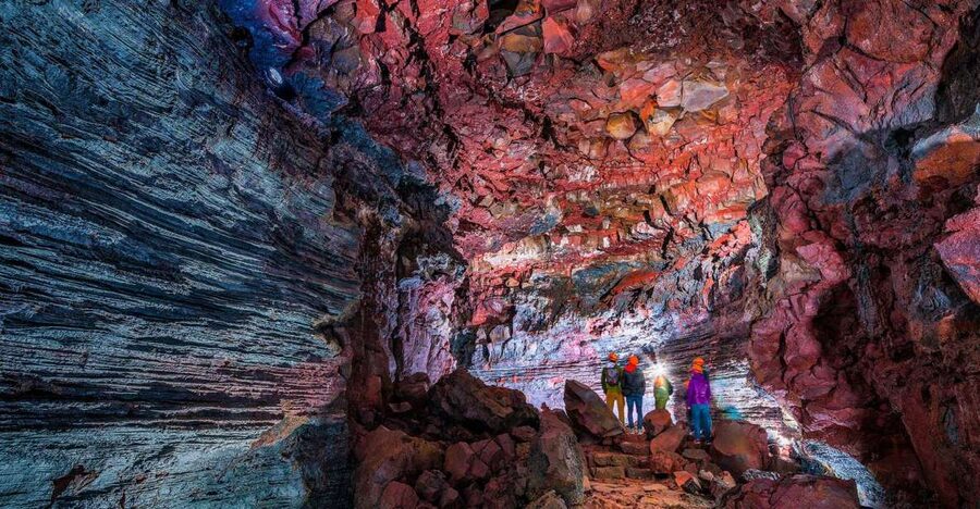 Raufarhólshellir: Lava Falls Adventure Tour - The 3-hour plan, from service building to lava-falls finale
