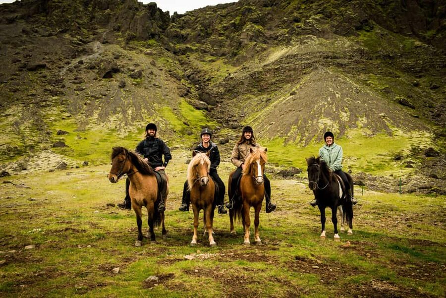 Reykjadalur: Horseback Riding Tour for Families & Beginners - Getting fitted with winter suits, rain gear, and a helmet