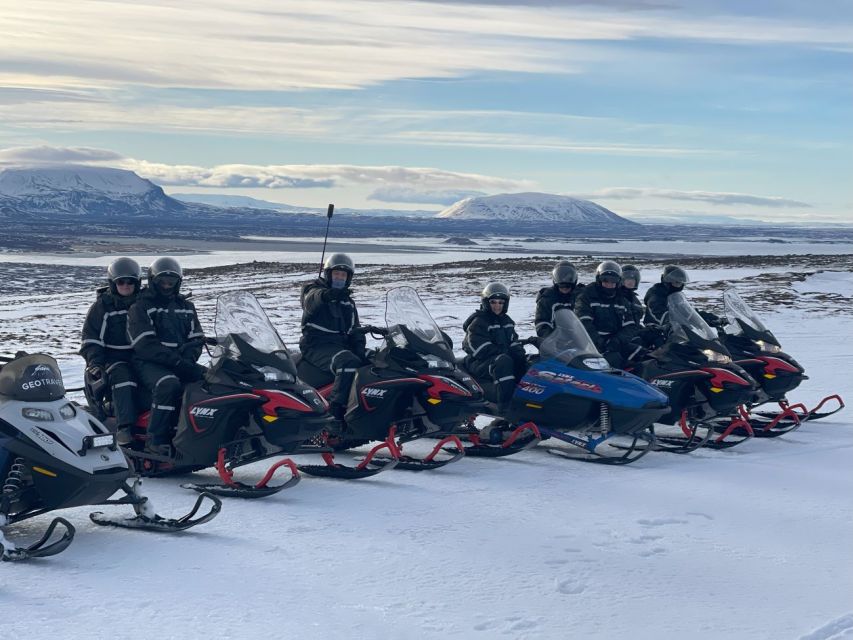 Reykjahlid: Snowmobile Adventure by Lake Mývatn - Gear and fit: helmets and overalls are included, but you still need gloves and shoes
