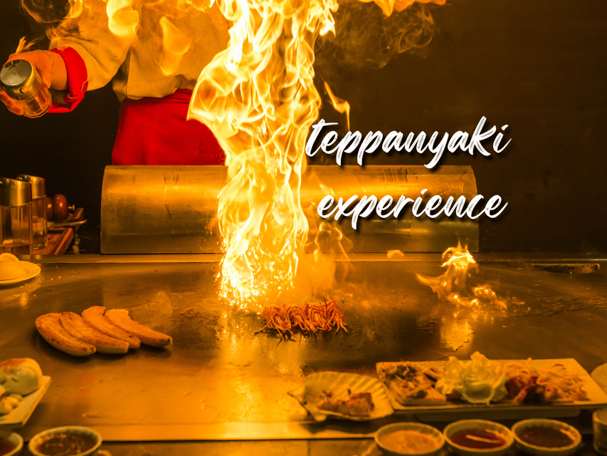 Reykjavík: 7-Course Teppanyaki Tasting Menu with Fire Show - The open-flame teppanyaki fire show, and what you actually get