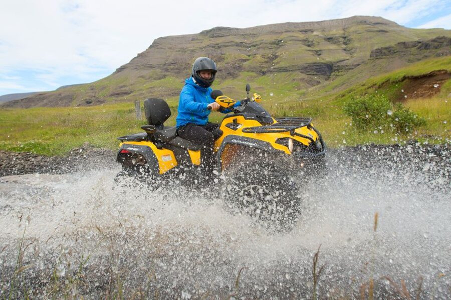 Reykjavik: ATV Ride & Whale Watching Boat Tour - Pickup at 9:00, safety briefing, and what you wear