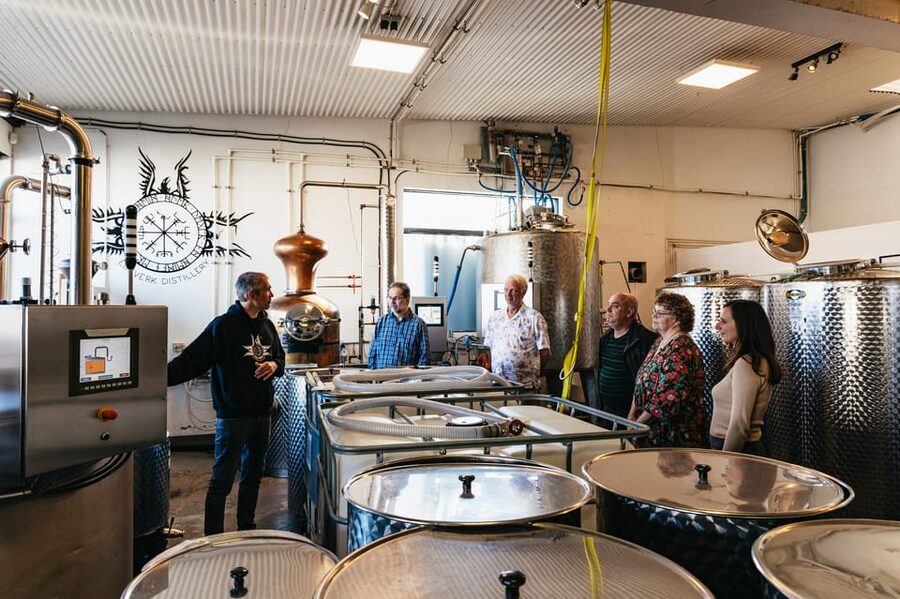 Reykjavik: Eimverk Distillery Guided Tour with Tasting - Welcome Drink and Icelandic Spirit History: What the Start Teaches You