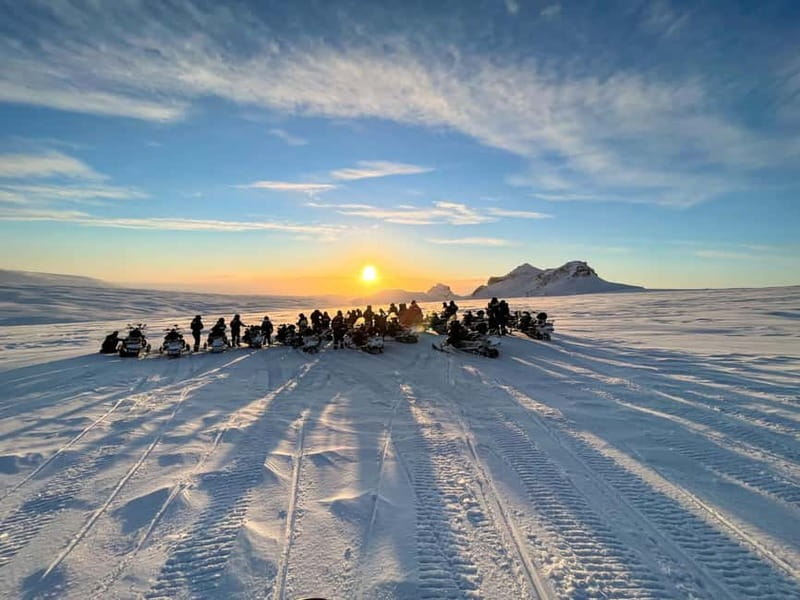Reykjavík: Glacier Snowmobile and Hot Springs with Pickup - Key things to know before you go