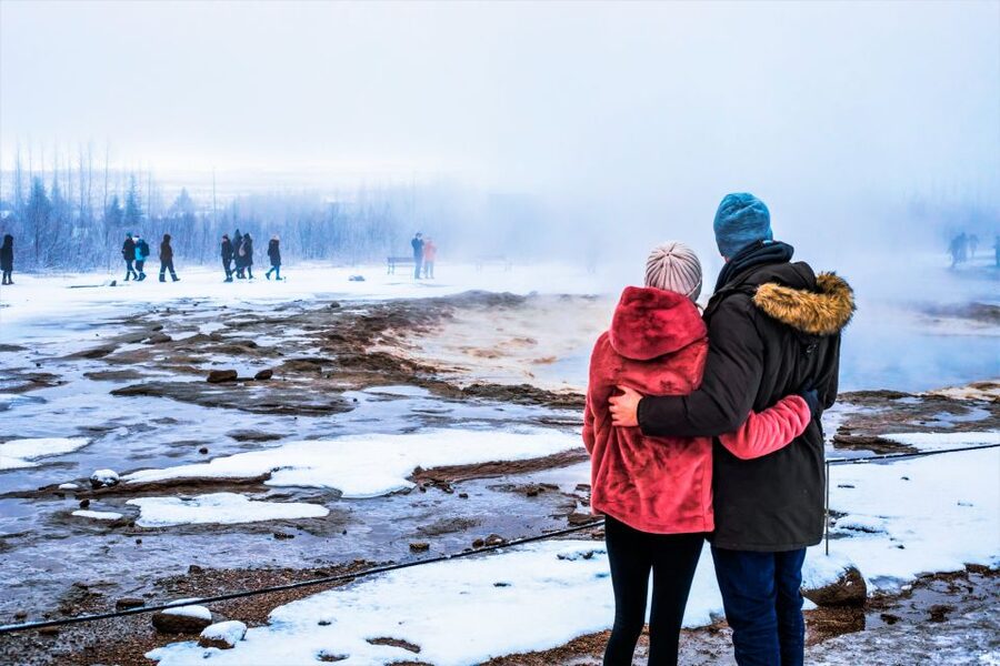 Reykjavik: Golden Circle Full-Day Tour with Kerid Crater - Geysir and Strokkur: Watching the Hot Spring Act