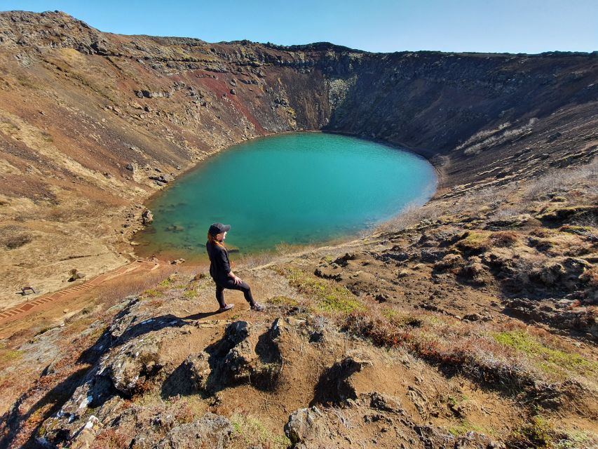 Reykjavik: Golden Circle, Kerid Crater and Sky Lagoon Tour - Gullfoss on two tiers: the waterfall that keeps your attention