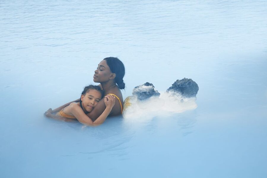 Reykjavik: Golden Circle, Kerid Crater, & Blue Lagoon Tour - Gullfoss Waterfall and Kerid Crater Red Rock Contrast